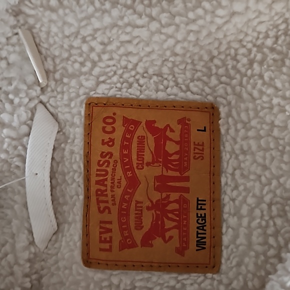 Mens Levi's Trucker Jacket L - Picture 3 of 9